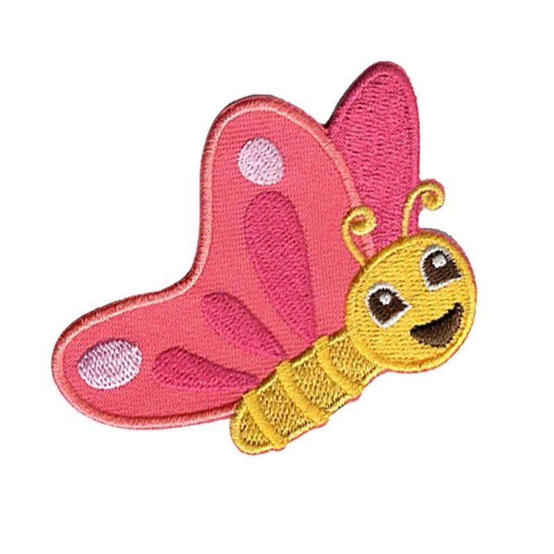 Bügelbild Aufnäher Patch Schmetterling