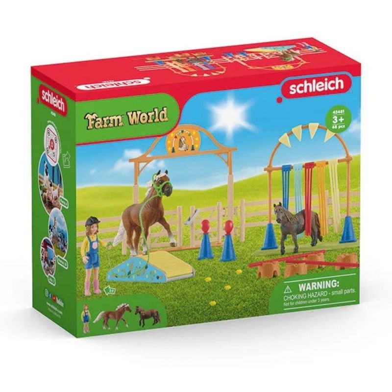 Schleich Pony Agility Training