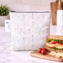 Sandwichbeutel Kornblumen gross