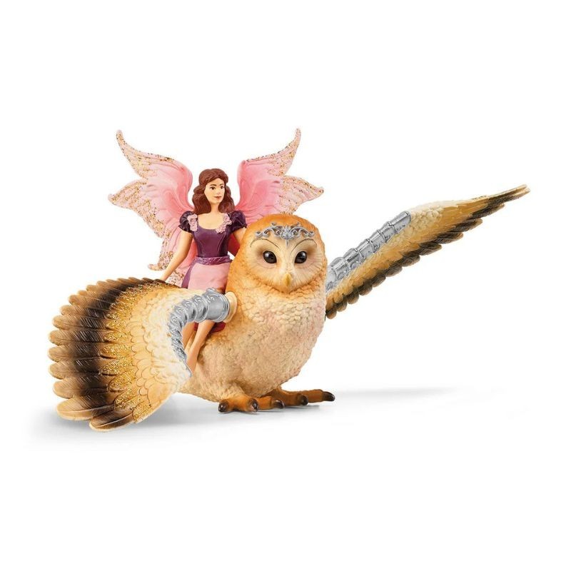 Schleich bayala Elfe auf Glitzer-Eule