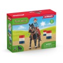 Schleich Pferd Barrel Racing mit Cowgirl