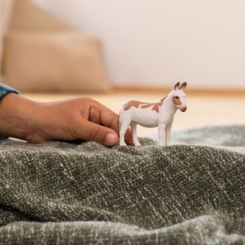 Schleich Tier Amerikanischer Esel gefleckt