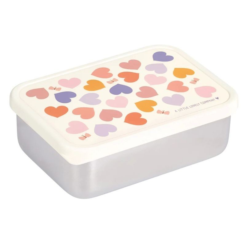 Znünibox Edelstahl Herzen