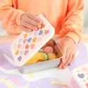 Znünibox Edelstahl Herzen