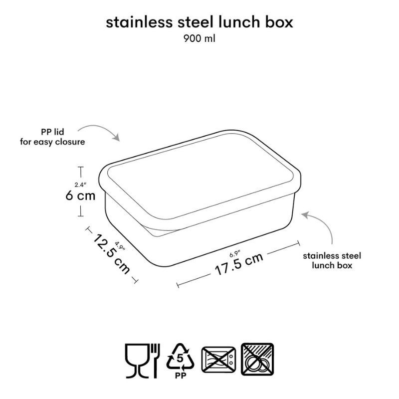 Znünibox Edelstahl Roboter