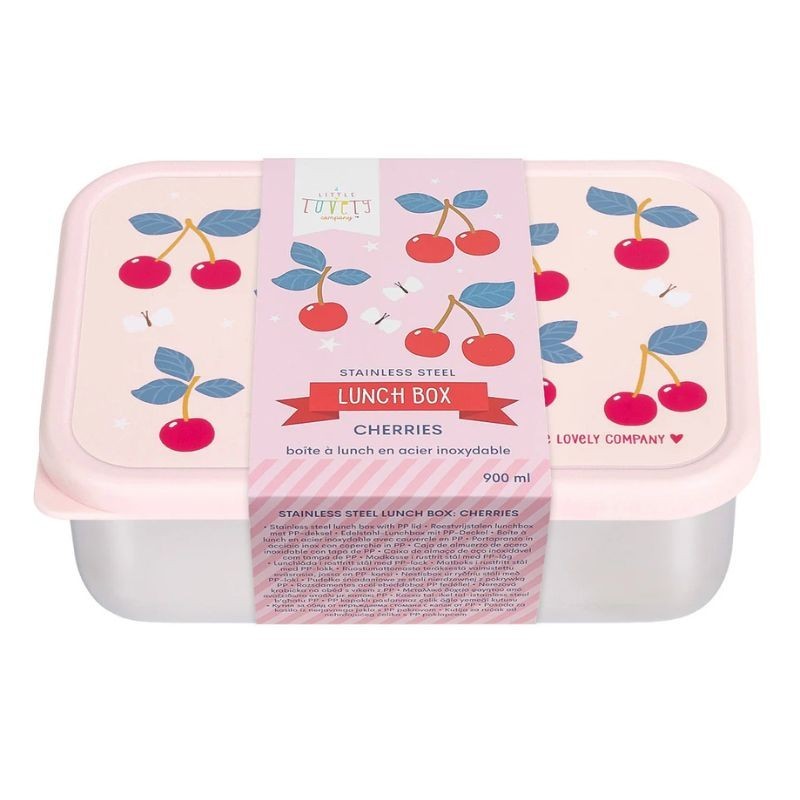 Znünibox Edelstahl Kirschen