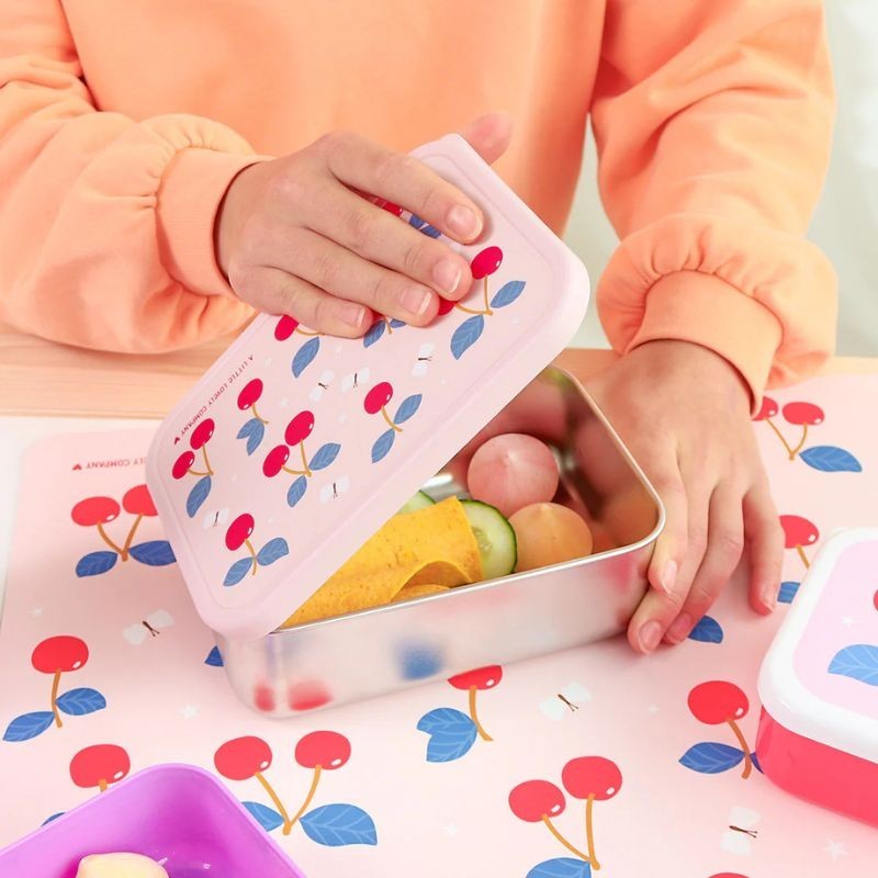 Znünibox Edelstahl Kirschen