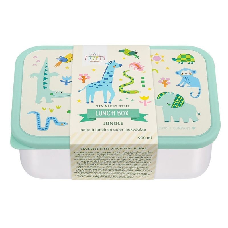 Znünibox Edelstahl Dschungel
