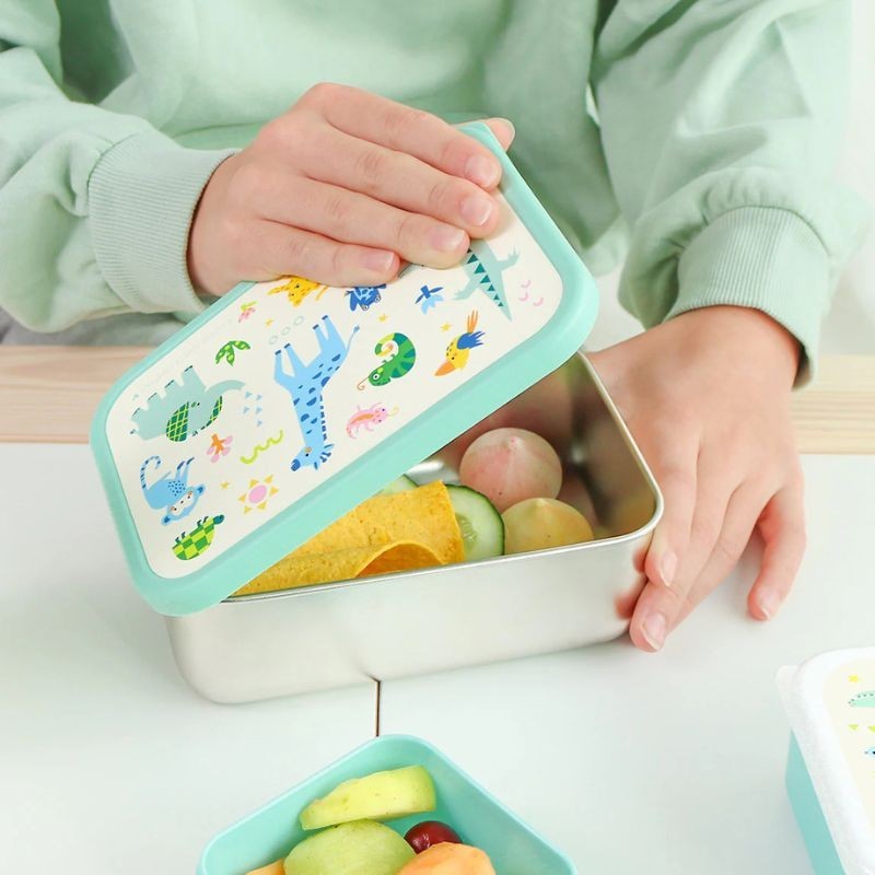 Znünibox Edelstahl Dschungel