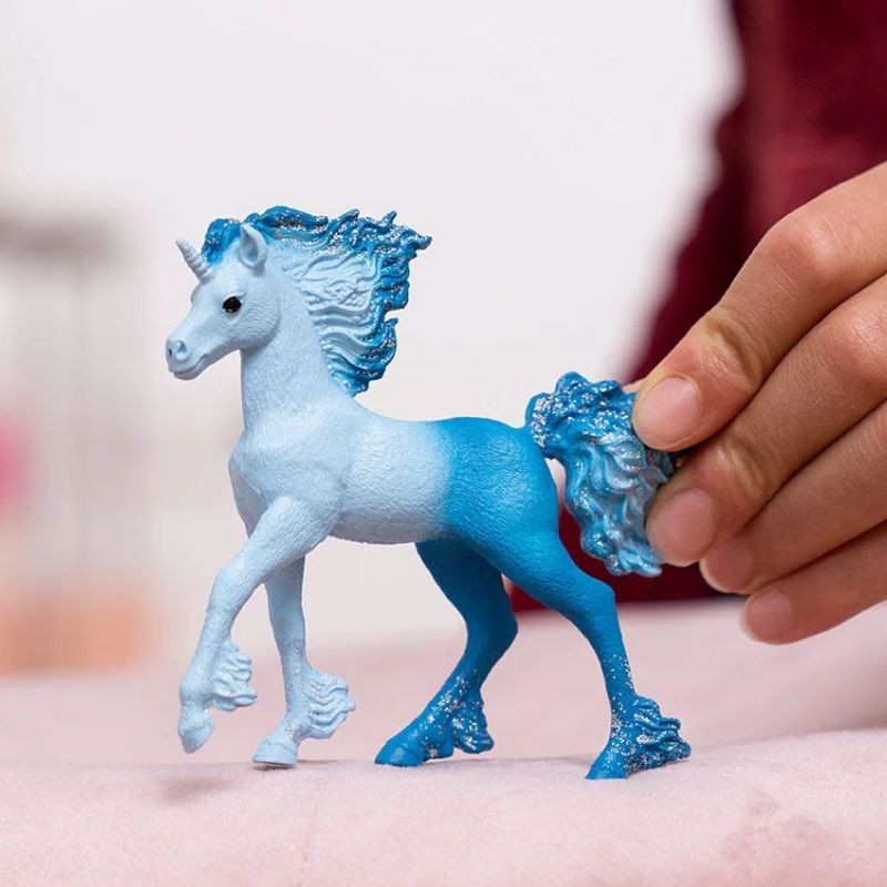 Schleich bayala Elementa Wasserflammeneinhorn Fohlen