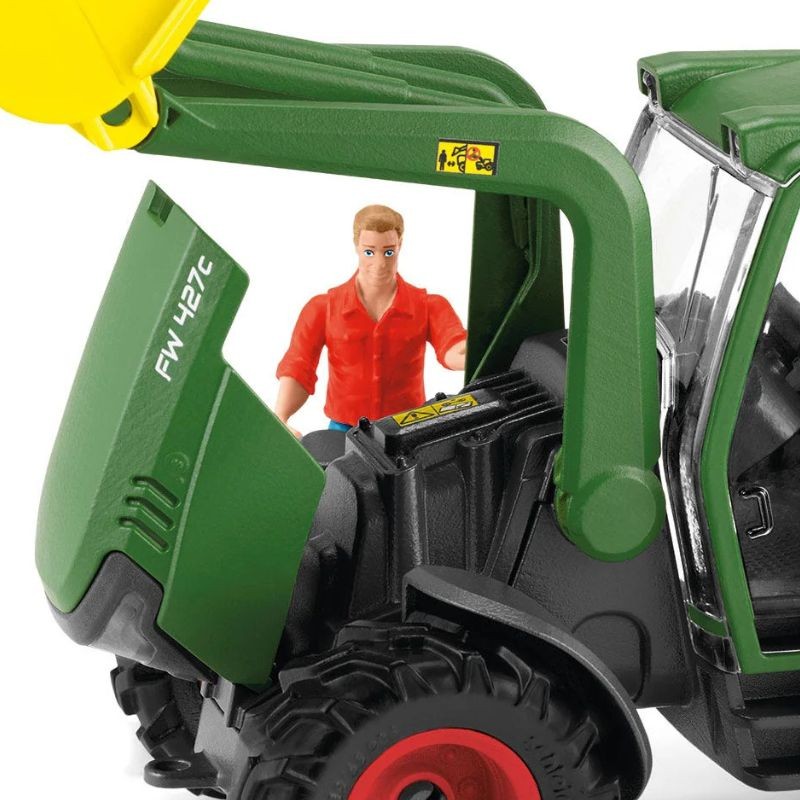 Schleich Traktor mit Anhänger