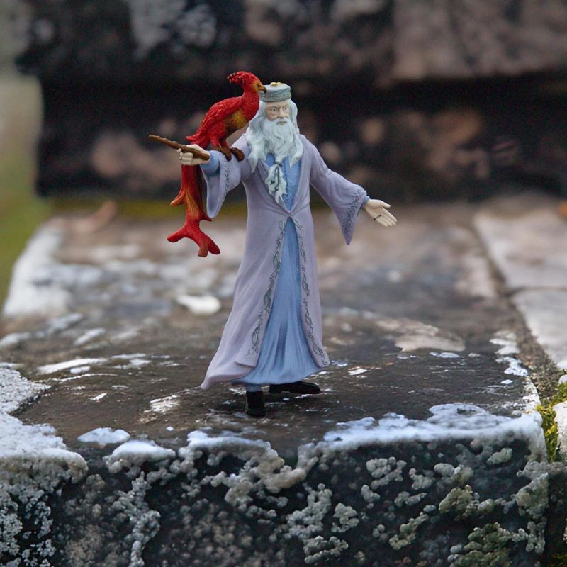 Dumbledore & Fawkes Spielfigur