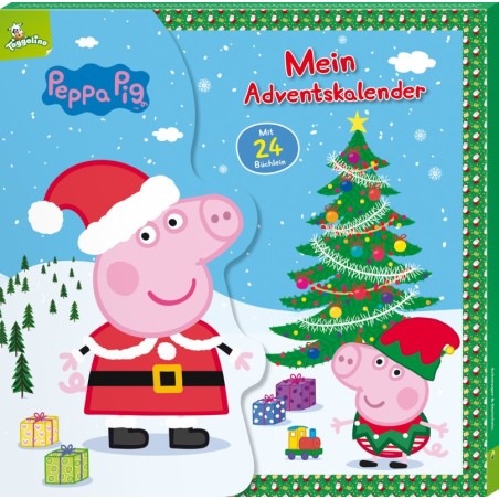 Peppa Pig Mein Adventskalender mit 24 Büchlein