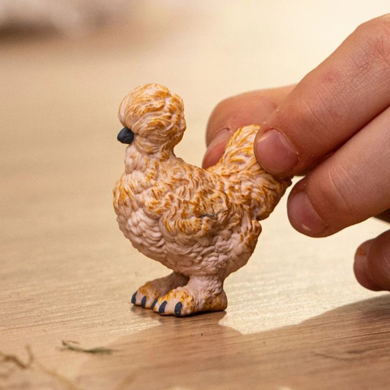 Schleich Tier Seidenhuhn