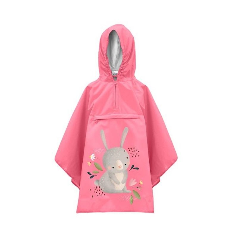 Regenponcho Hase Fluffy für Kinder