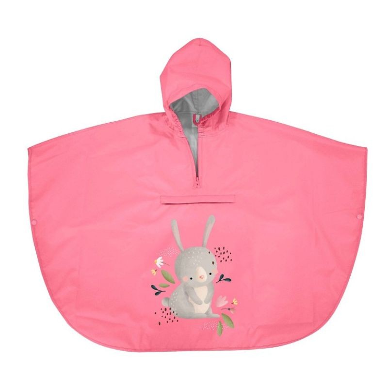 Regenponcho Hase Fluffy für Kinder