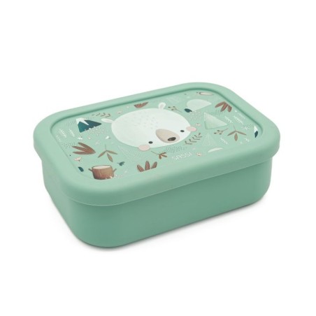 Lunchbox aus Silikon Eisbär Munchy