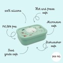 Lunchbox aus Silikon Eisbär Munchy