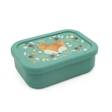Lunchbox aus Silikon Fuchs Crunchy