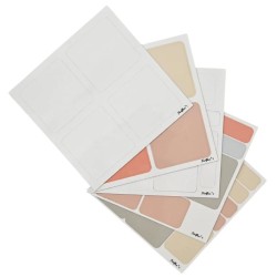 Magnettafel Haftnotizen Mineralfarben
