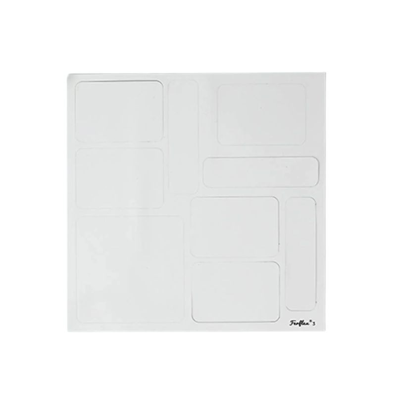 Magnettafel Haftnotizen Mineralfarben