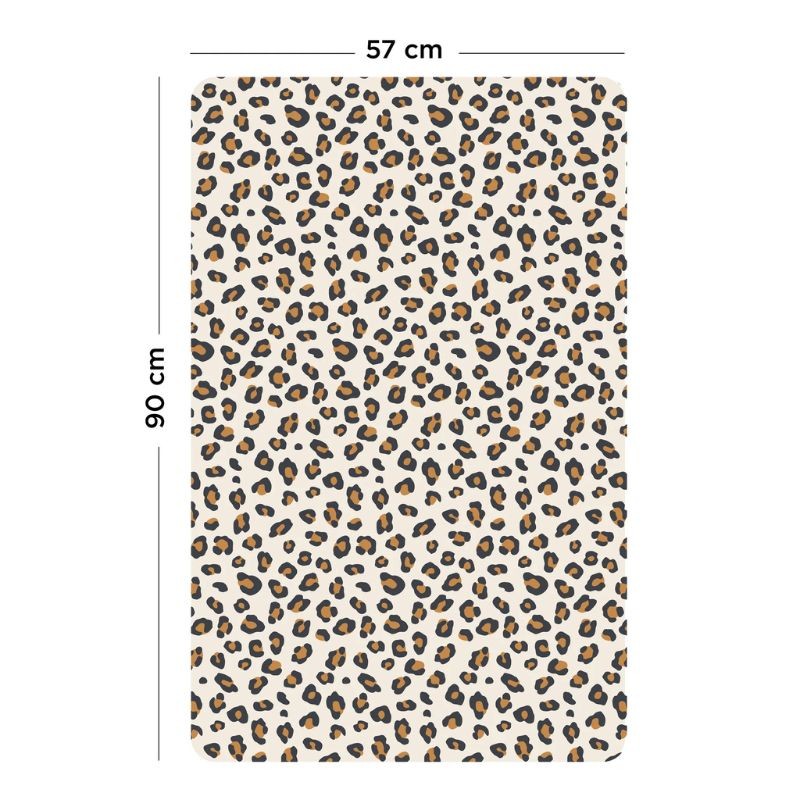 Magnettafel Rechteck Leopard mit Magnetspiel