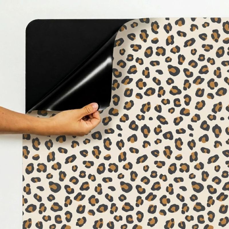 Magnettafel Rechteck Leopard mit Magnetspiel