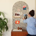 Magnettafel Bogen Leopard