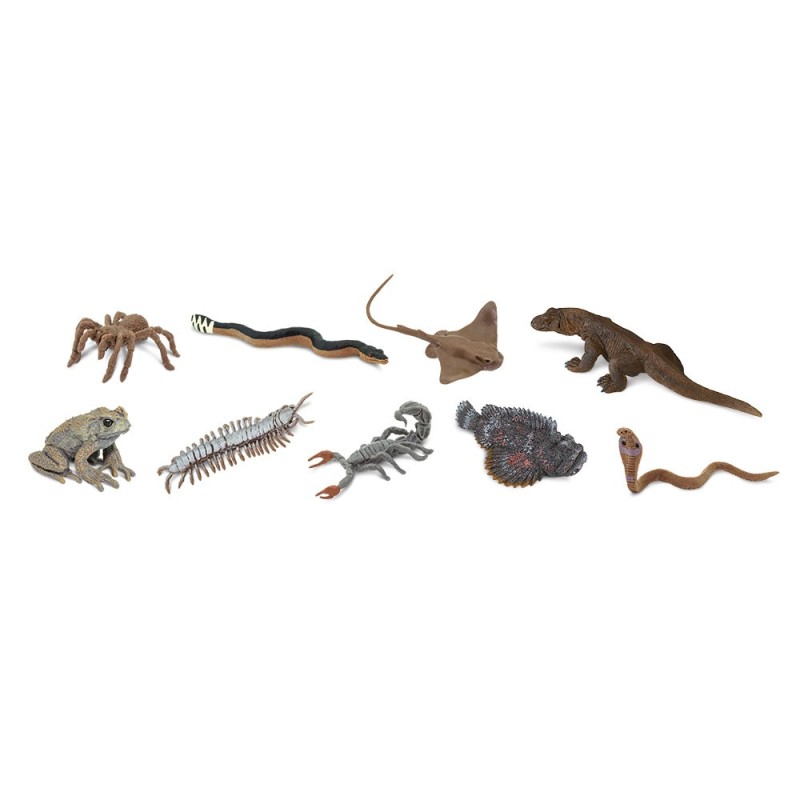 Giftige Kreaturen Spielfiguren Set