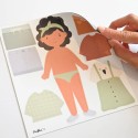 Magnetspiel Mädchen Puppe zum Anziehen