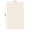 Magnettafel Rechteck leinenbeige