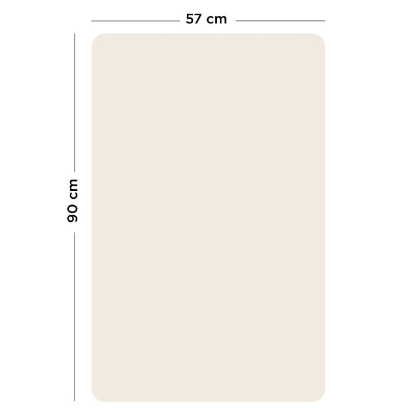 Magnettafel Rechteck leinenbeige