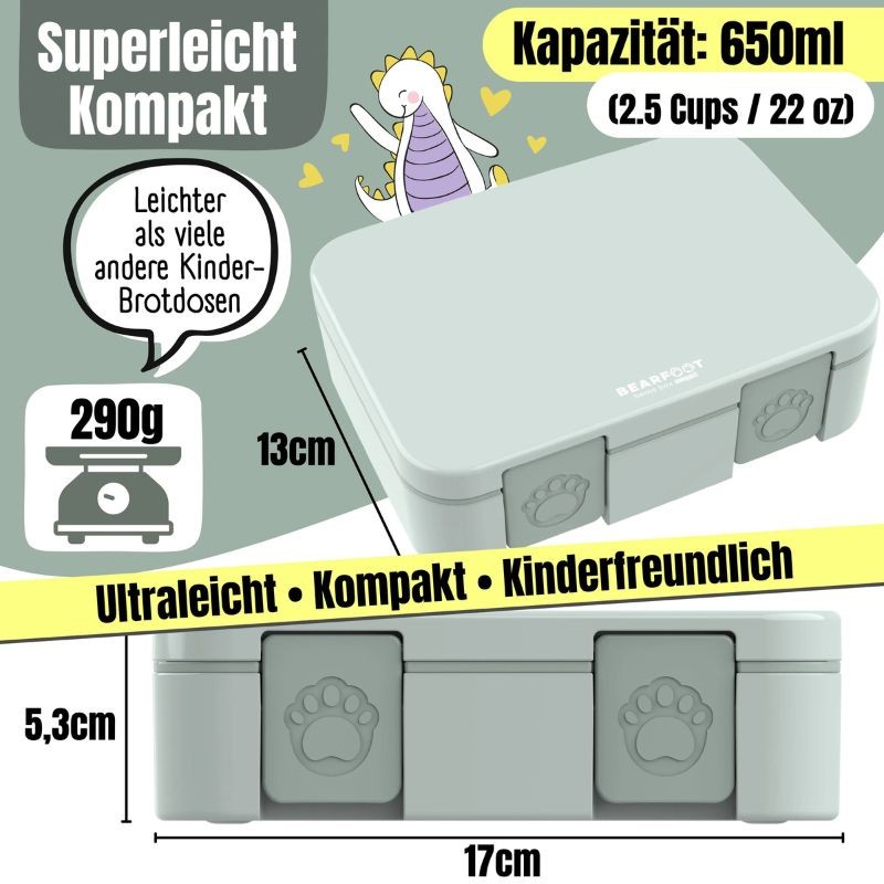 Znünibox Bearfoot Compact salbei