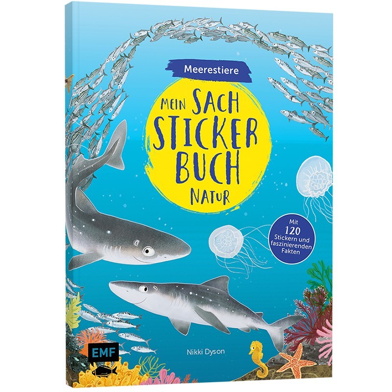 Mein Sach-Stickerbuch Natur Meerestiere