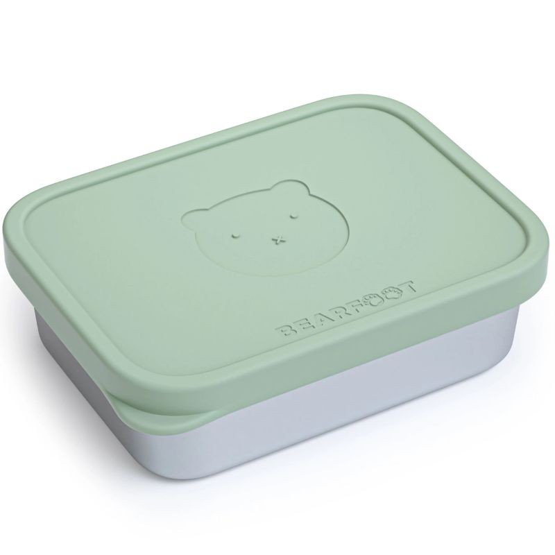 Lunchbox Edelstahl salbeigrün