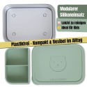 Lunchbox Edelstahl salbeigrün