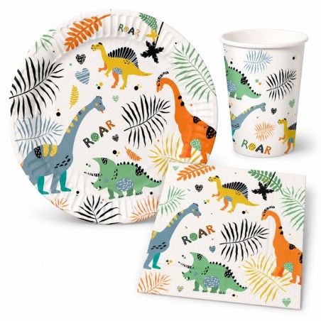 Kindergeburtstag Deko Set Dinosaurier Roar
