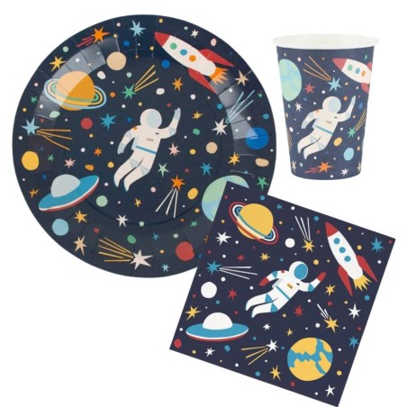 Kindergeburtstag Deko Astronaut Kosmos