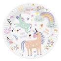 Kindergeburtstag Deko Set Einhörner & Regenbogen