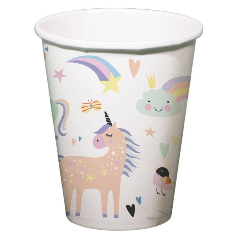 Kindergeburtstag Deko Set Einhörner & Regenbogen