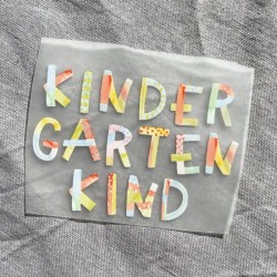 Bügelbild Kindergartenkind