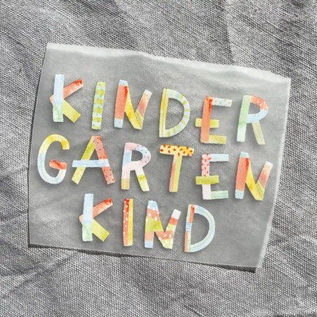 Bügelbild Kindergartenkind