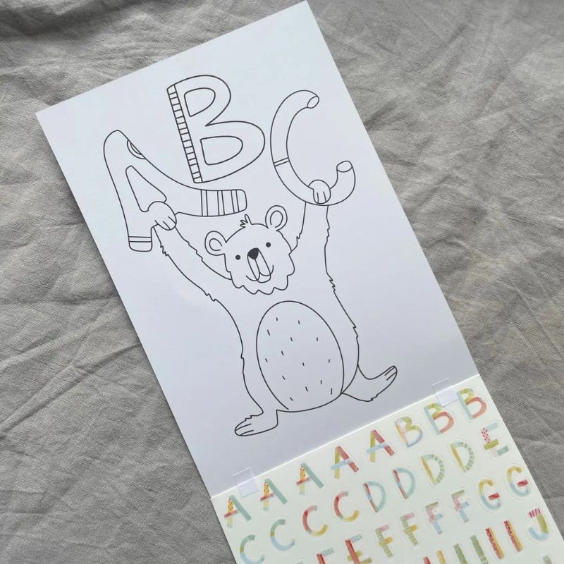 Spülmaschinenfeste Sticker Buchstaben