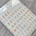 Spülmaschinenfeste Sticker Buchstaben
