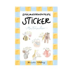 Spülmaschinenfeste Sticker Mutmacher