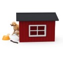 Schleich Tier Hundehütte mit Goldenretrievern