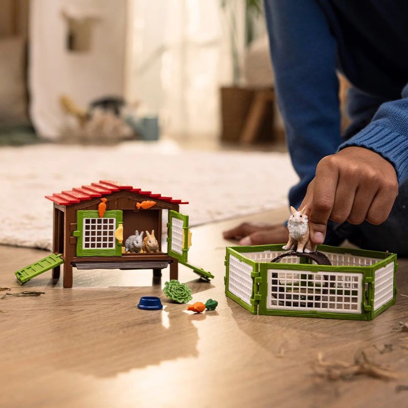 Schleich Tier Kaninchenstall