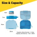 Lunchbox Pick Box hot & cold blau