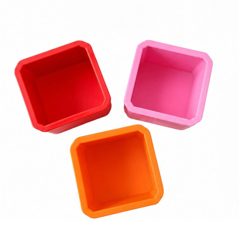 Silikonformen mit Deckel Pick & Dip Pots bunt