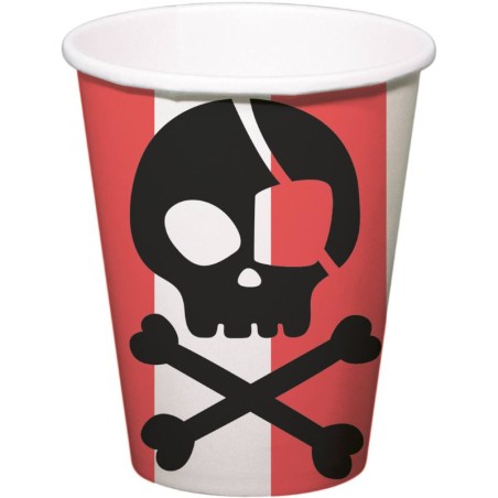 Pappbecher Piraten Party
